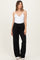 Black Stripe Detail Maternity Lounge Pants