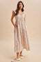 Wildflower Floral Ruffle Strap Maxi Dress