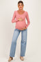 Light Blue Washed Maternity Straight Leg Jeans