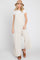 Beige Ribbed Wide Leg Jumpsuit