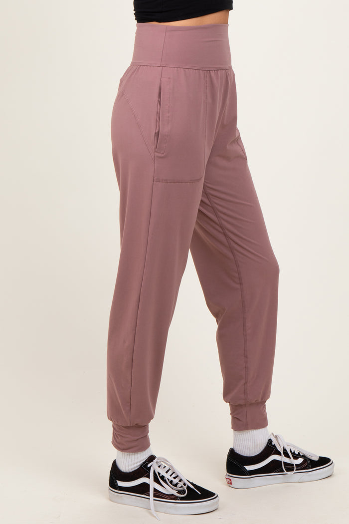 Mauve Joggers