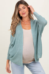 Jade Knit Open Front Maternity Cardigan