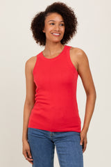 Coral Knit Maternity Tank Top