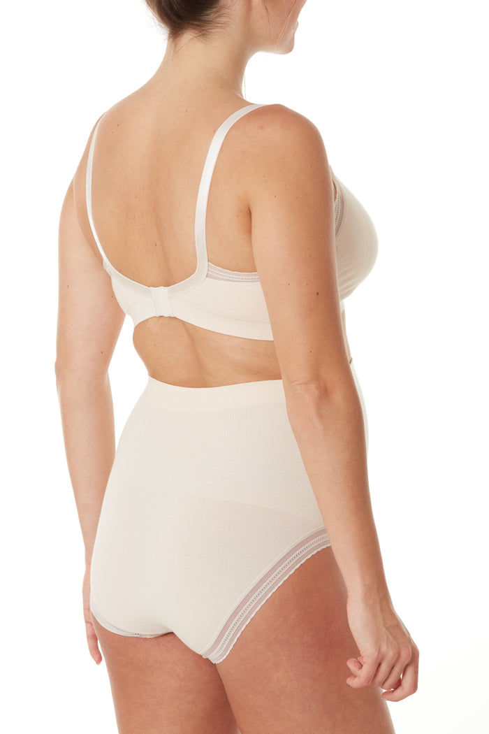 Beige Cache Coeur Maternity Milk Brief