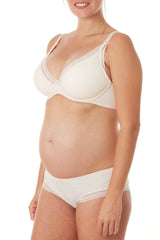 Beige Cache Couer Maternity Low Waist Slip