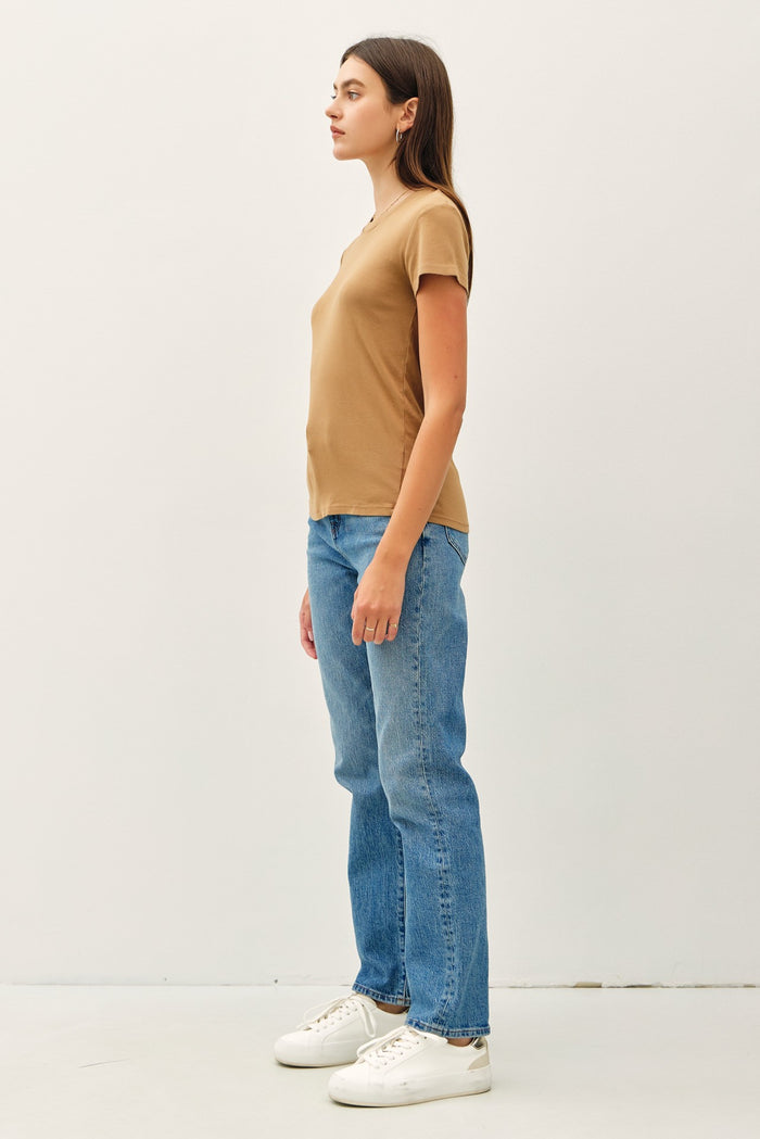 Camel Classic Crewneck T-Shirt