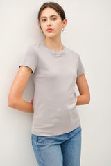 Grey Classic Crewneck T-Shirt