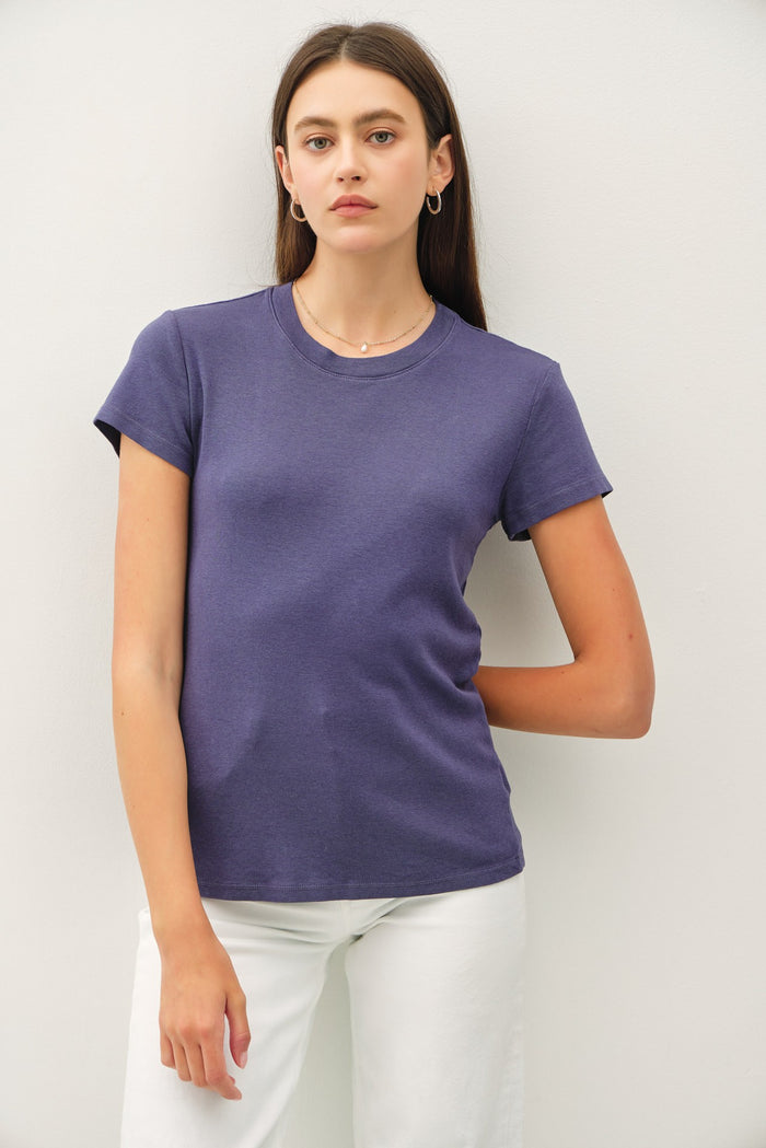 Navy Classic Crewneck T-Shirt