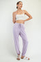 Lavender Drawstring Jogger Pants