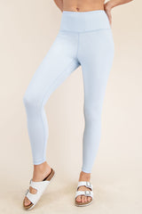 Black Ribbed Leggings