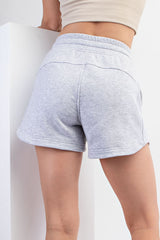 Heather Grey Terry Shorts