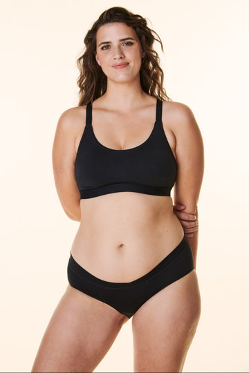 Black Bravado Designs Light Impact Sports Bra