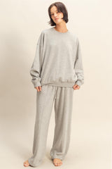 Heather Gray Long Sleeve Sweatshirt