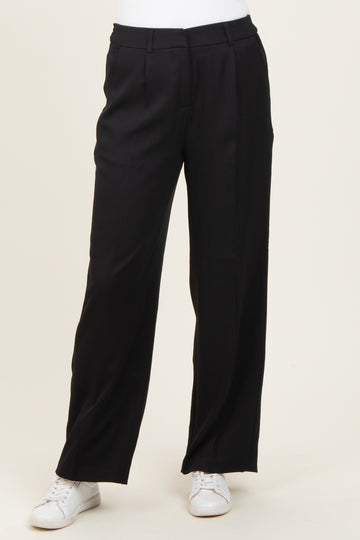 Black Wide Leg Trousers