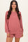 Rose Pullover & Shorts Set