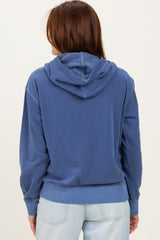 Navy Soft Fleece Pocket Hoodie