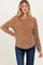 Camel Chenille Knit Maternity Sweater