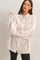 Pink Oversized Striped Button-Up Shirt