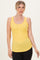 Yellow Button Front Tank Top