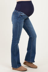 Dark Wash Maternity Boot Cut Jeans