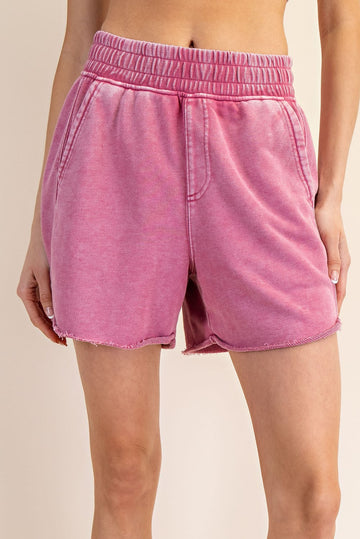 Berry Mineral Wash Terry Short