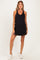 Black Maternity Active Racerback Skortsie