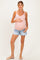 Light Wash Classic Maternity Denim Shorts