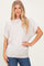 Sand Beige Dolman Sleeve Boat Neck Top