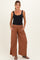Nutshell Smocked Waistband Wide Leg Maternity Pants