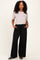 Black Drawstring Waistband Pants