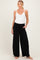 Black Drawstring Maternity Lounge Pants