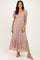 Mocha Lace Maxi Dress