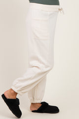 Bone Terry Drawstring Maternity Joggers