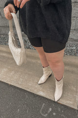 Black V-Neck Soft Sweater