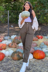 Beige Cropped Chunky Open Knit Cardigan