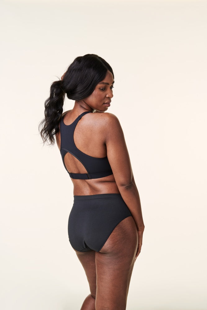 Black Bravado Designs Tranquil Maternity & Nursing Low Impact Sports Bra