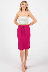 Magenta Skirt