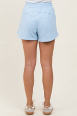 Light Blue Terry Shorts
