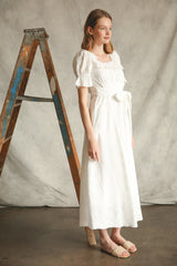 Cream Maxi Dress