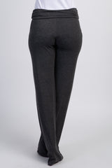 PinkBlush Charcoal Grey Foldover Lounge Pants