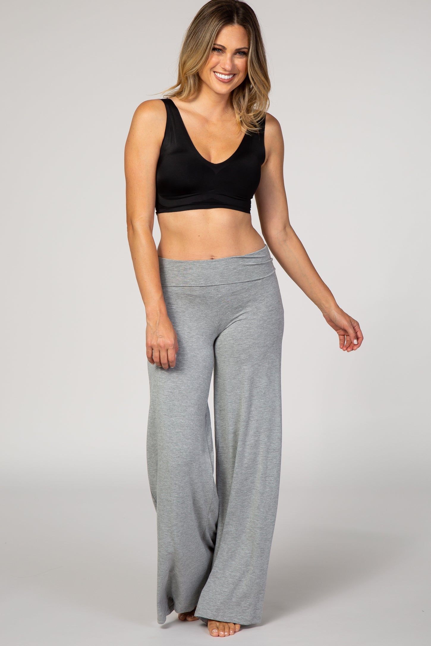 Black Seamless Bralette