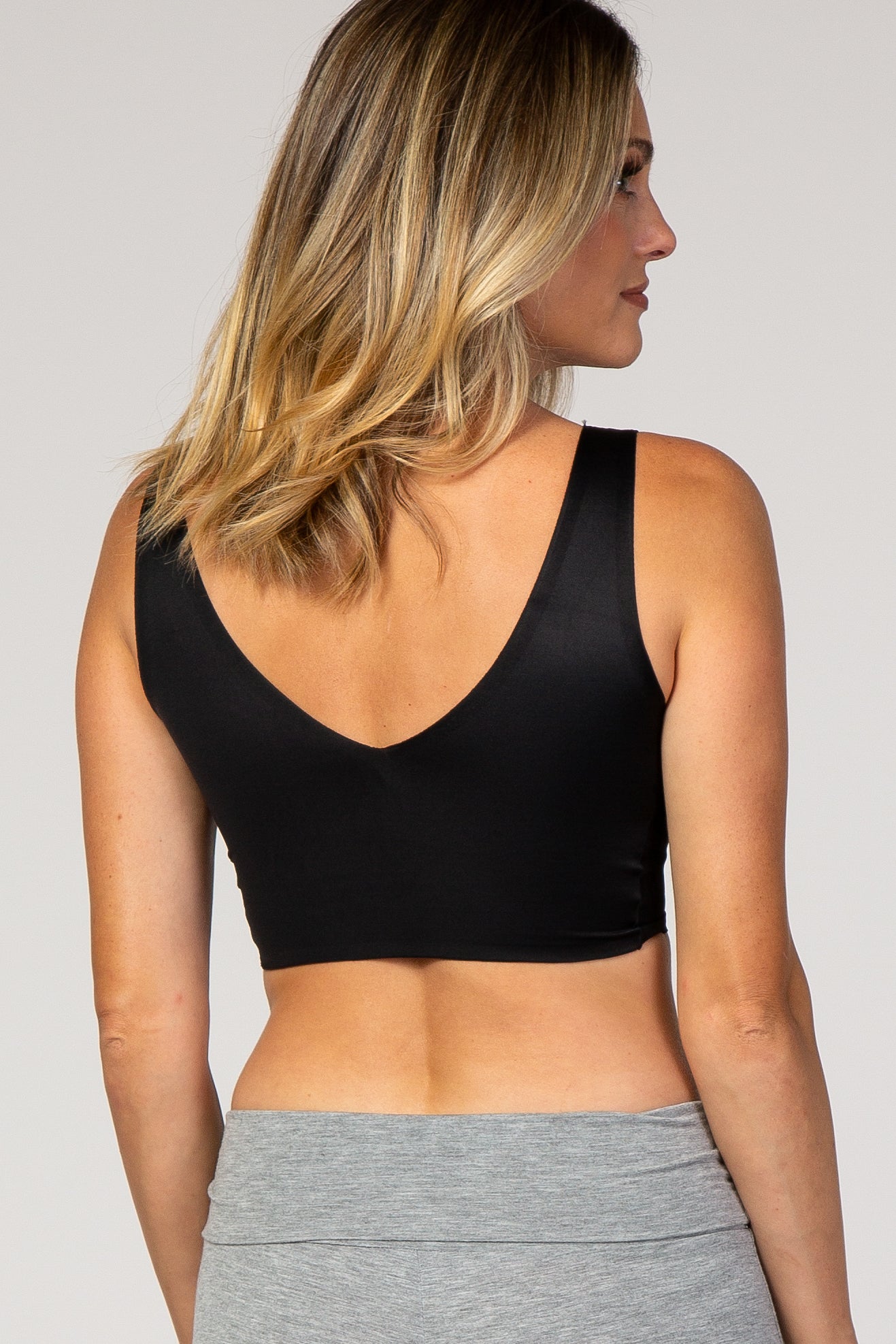 Black Seamless Bralette