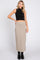 Taupe Basic Maxi Skirt