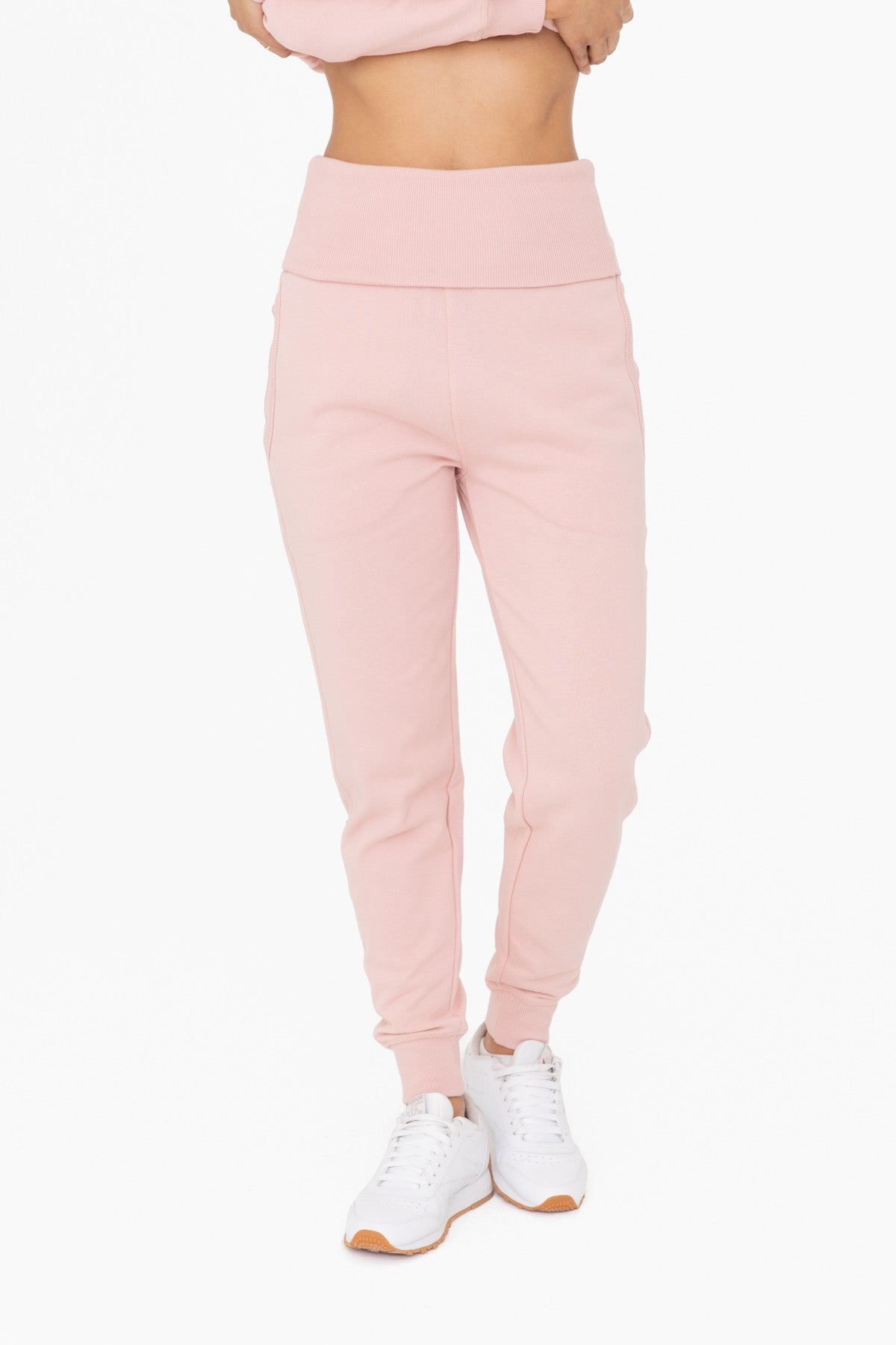 Light Pink Slim Fit Joggers